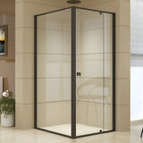 darrahopens Home & Garden > Bathroom Accessories Semi Frameless Shower Screen (82~90)x 195cm & (98~101)x 195cm Side AS/NZS Glass