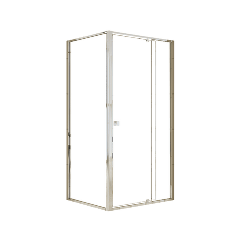 darrahopens Home & Garden > Bathroom Accessories Semi Frameless Shower Screen (98~106)x 195cm & (77~80)x 195cm Side AS/NZS Glass