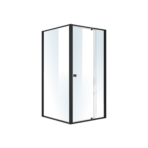darrahopens Home & Garden > Bathroom Accessories Semi Frameless Shower Screen (98~106)x 195cm & (98~101)x 195cm Side AS/NZS Glass