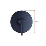 darrahopens Home & Garden > Bathroom Accessories Shower Bath Mixer Tap Bathroom Electroplated Matte Black