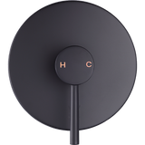 darrahopens Home & Garden > Bathroom Accessories Shower Bath Mixer Tap Bathroom Electroplated Matte Black