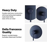 darrahopens Home & Garden > Bathroom Accessories Shower Bath Mixer Tap Bathroom Electroplated Matte Black