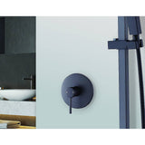 darrahopens Home & Garden > Bathroom Accessories Shower Bath Mixer Tap Bathroom Electroplated Matte Black
