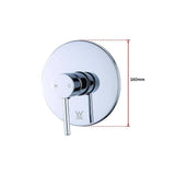darrahopens Home & Garden > Bathroom Accessories Shower Bath Mixer Tap Bathroom WATERMARK Approved - Chrome