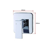 darrahopens Home & Garden > Bathroom Accessories Shower Bath Mixer Tap Bathroom WATERMARK Approved - Chrome