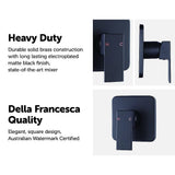 darrahopens Home & Garden > Bathroom Accessories Shower Bath Mixer Tap Bathroom WATERMARK Approved - Electroplated Matte Black