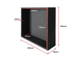 darrahopens Home & Garden > Bathroom Accessories Shower Niche - 350 x 350 x 92mm Prefabricated Wall Bathroom Renovation