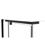darrahopens Home & Garden > Bathroom Accessories Shower Screen 1000x1000x1900mm Framed Safety Glass Pivot Door By Della Francesca