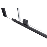 darrahopens Home & Garden > Bathroom Accessories Shower Screen 1000x700x1900mm Framed Safety Glass Pivot Door By Della Francesca
