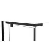 darrahopens Home & Garden > Bathroom Accessories Shower Screen 1000x700x1900mm Framed Safety Glass Pivot Door By Della Francesca