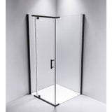 darrahopens Home & Garden > Bathroom Accessories Shower Screen 1000x700x1900mm Framed Safety Glass Pivot Door By Della Francesca