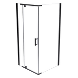 darrahopens Home & Garden > Bathroom Accessories Shower Screen 1000x700x1900mm Framed Safety Glass Pivot Door By Della Francesca