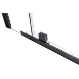 darrahopens Home & Garden > Bathroom Accessories Shower Screen 1000x800x1900mm Framed Safety Glass Pivot Door By Della Francesca
