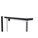 darrahopens Home & Garden > Bathroom Accessories Shower Screen 1000x800x1900mm Framed Safety Glass Pivot Door By Della Francesca