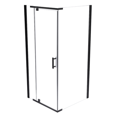 darrahopens Home & Garden > Bathroom Accessories Shower Screen 1000x800x1900mm Framed Safety Glass Pivot Door By Della Francesca