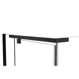 darrahopens Home & Garden > Bathroom Accessories Shower Screen 1000x900x1900mm Framed Safety Glass Pivot Door By Della Francesca