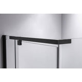 darrahopens Home & Garden > Bathroom Accessories Shower Screen 1000x900x1900mm Framed Safety Glass Pivot Door By Della Francesca