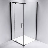 darrahopens Home & Garden > Bathroom Accessories Shower Screen 1000x900x1900mm Framed Safety Glass Pivot Door By Della Francesca