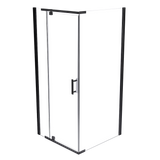 darrahopens Home & Garden > Bathroom Accessories Shower Screen 1000x900x1900mm Framed Safety Glass Pivot Door By Della Francesca
