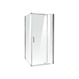 darrahopens Home & Garden > Bathroom Accessories Shower Screen 1000x900x1900mm Framed Safety Glass Pivot Door By Della Francesca