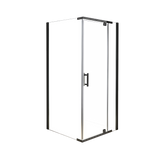 darrahopens Home & Garden > Bathroom Accessories Shower Screen 1200x1000x1900mm Framed Safety Glass Pivot Door By Della Francesca