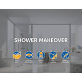 darrahopens Home & Garden > Bathroom Accessories Shower Screen 1200x1000x1900mm Framed Safety Glass Pivot Door By Della Francesca