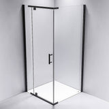 darrahopens Home & Garden > Bathroom Accessories Shower Screen 1200x900x1900mm Framed Safety Glass Pivot Door By Della Francesca