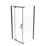 darrahopens Home & Garden > Bathroom Accessories Shower Screen 1200x900x1900mm Framed Safety Glass Pivot Door By Della Francesca