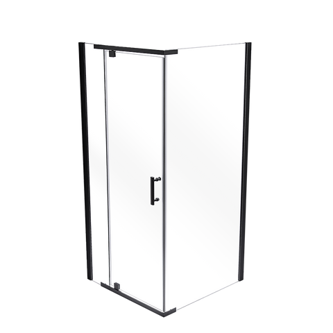 darrahopens Home & Garden > Bathroom Accessories Shower Screen 1200x900x1900mm Framed Safety Glass Pivot Door By Della Francesca