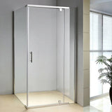 darrahopens Home & Garden > Bathroom Accessories Shower Screen 1200x900x1900mm Framed Safety Glass Pivot Door By Della Francesca