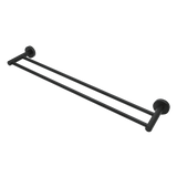 darrahopens Home & Garden > Bathroom Accessories Single Classic Towel Bar Rail Bathroom Electroplated Matte Black Finish