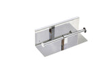darrahopens Home & Garden > Bathroom Accessories Stainless Steel Double Toilet Paper Holder Towel Roll Tissue Rack Storage Shelf