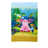 Darrahopens Home & Garden > Bathroom Accessories The Adventure of Luntik Beach Towel Moonzy Underwater
