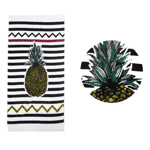 Darrahopens Home & Garden > Bathroom Accessories The Gaint Pineapple Cotton Beach Towel