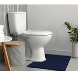 Darrahopens Home & Garden > Bathroom Accessories Toggle Microfiber Bath Mat Contourned Navy