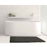 Darrahopens Home & Garden > Bathroom Accessories Toggle Microfiber Bath Mat Medium Charcoal