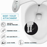 Darrahopens Home & Garden > Bathroom Accessories Toilet Bidet Seat Spray Hygiene Water Wash Clean Sanitation Bathroom Attachment