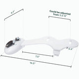 Darrahopens Home & Garden > Bathroom Accessories Toilet Bidet Seat Spray Hygiene Water Wash Clean Sanitation Bathroom Attachment