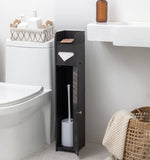 Darrahopens Home & Garden > Bathroom Accessories Toilet Paper Roll Holder for Bathroom (Black, 80 cm)