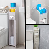 Darrahopens Home & Garden > Bathroom Accessories Toilet Paper Roll Holder for Bathroom (White, 80 cm)