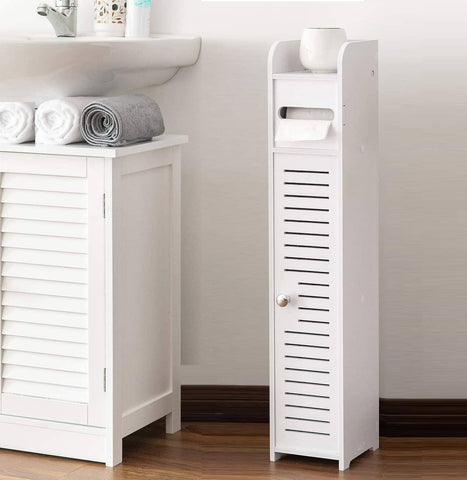 Darrahopens Home & Garden > Bathroom Accessories Toilet Paper Roll Holder for Bathroom (White, 80 cm)