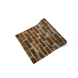 darrahopens Home & Garden > Bathroom Accessories Wallpaper Faux Brick Wall Paper Roll