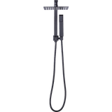 darrahopens Home & Garden > Bathroom Accessories WELS 8" Rain Shower Head Set Square Dual Heads Faucet High Pressure Hand Held