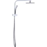 darrahopens Home & Garden > Bathroom Accessories WELS 8" Rain Shower Head Set Square Dual Heads Faucet High Pressure Hand Held