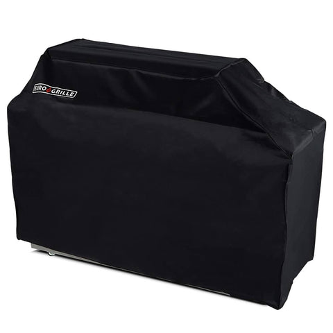Darrahopens Home & Garden > BBQ EuroGrille Cover for 8 Burner Double Hood BBQ, Black