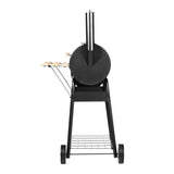 darrahopens Home & Garden > BBQ Grillz 2-in-1 Offset BBQ Smoker - Black