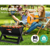 darrahopens Home & Garden > BBQ Grillz Notebook Portable Charcoal BBQ Grill