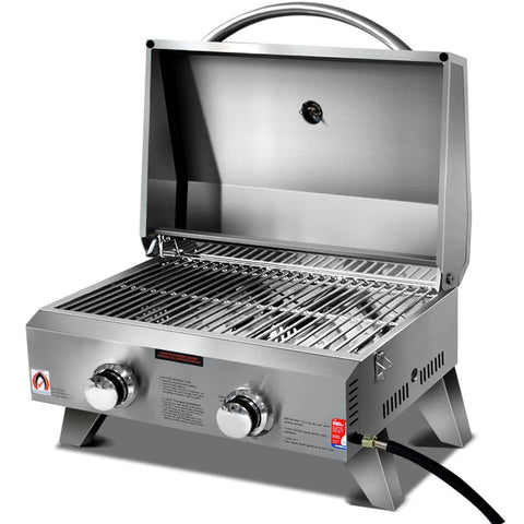 darrahopens Home & Garden > BBQ Grillz Portable 2 Burner Gas BBQ