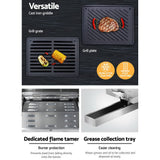 darrahopens Home & Garden > BBQ Grillz Portable Gas BBQ LPG Oven Camping Cooker Grill 2 Burners Stove Outdoor