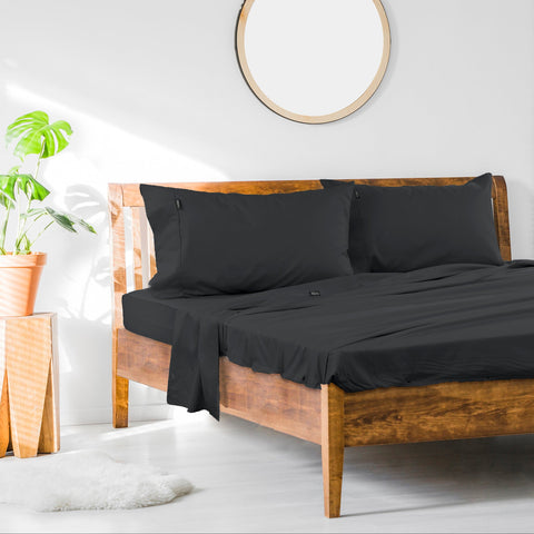 Darrahopens Home & Garden > Bedding 1000TC Cotton Rich SHEET SET - DOUBLE